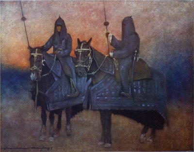 pansrede heste af Mortimer Ludington Menpes